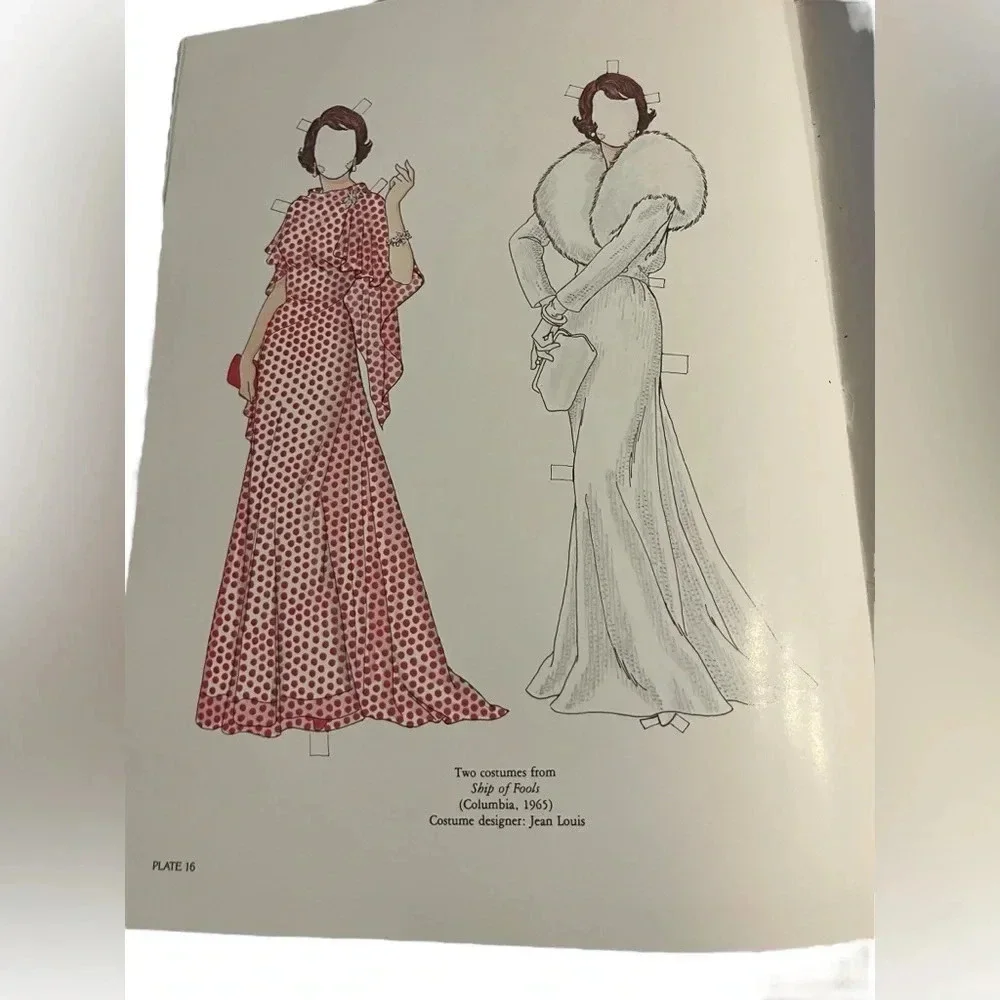 Tom Tierney Vivien Leigh Paper Dolls in Full Color Book